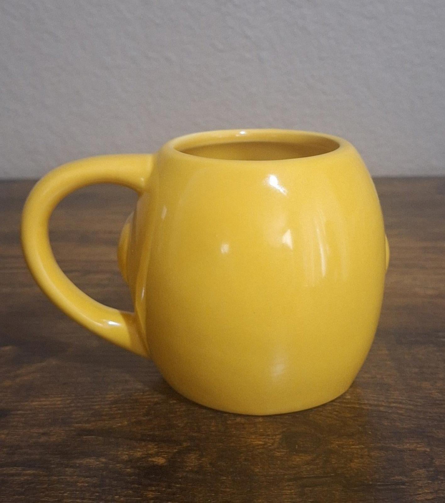 3D Embossed Yellow Chick Ceramic Mug