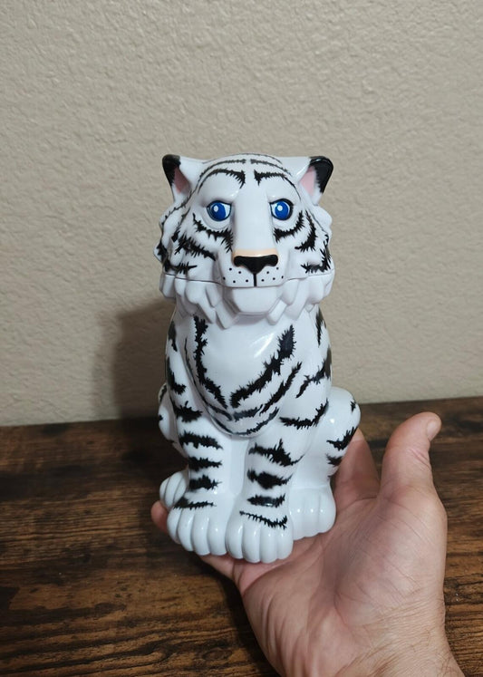 1990s  Ringling Bros. & Barnum & Bailey Circus 16 oz White Tiger Souvenir Mug