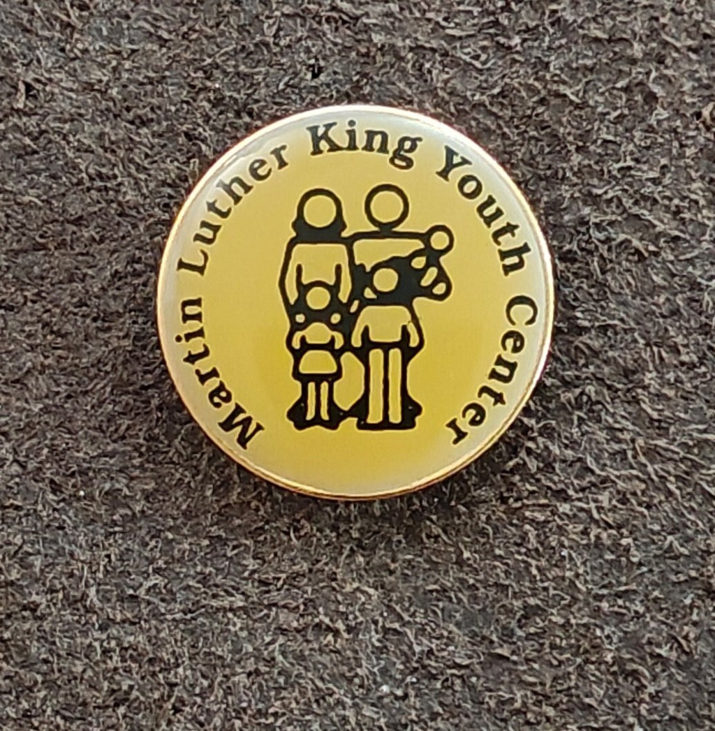 1980s Martin Luther King Youth Center Enamel Pin