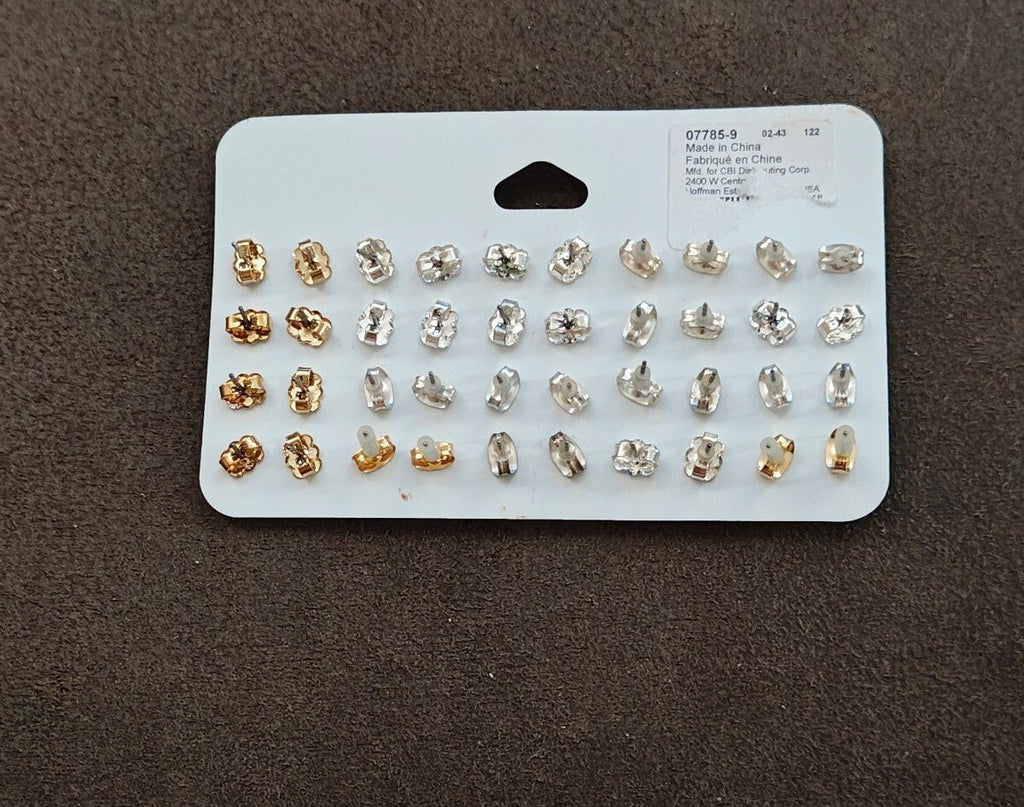 Claire's Sensitive Solutions 20-Pair Stud Earring Multipack - Trinketmania-LV