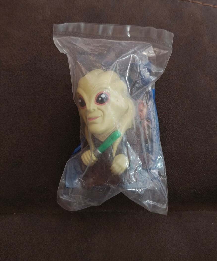 2005 Burger King Star Wars: The Complete Saga Kids Meal Kit Fisto Toy New