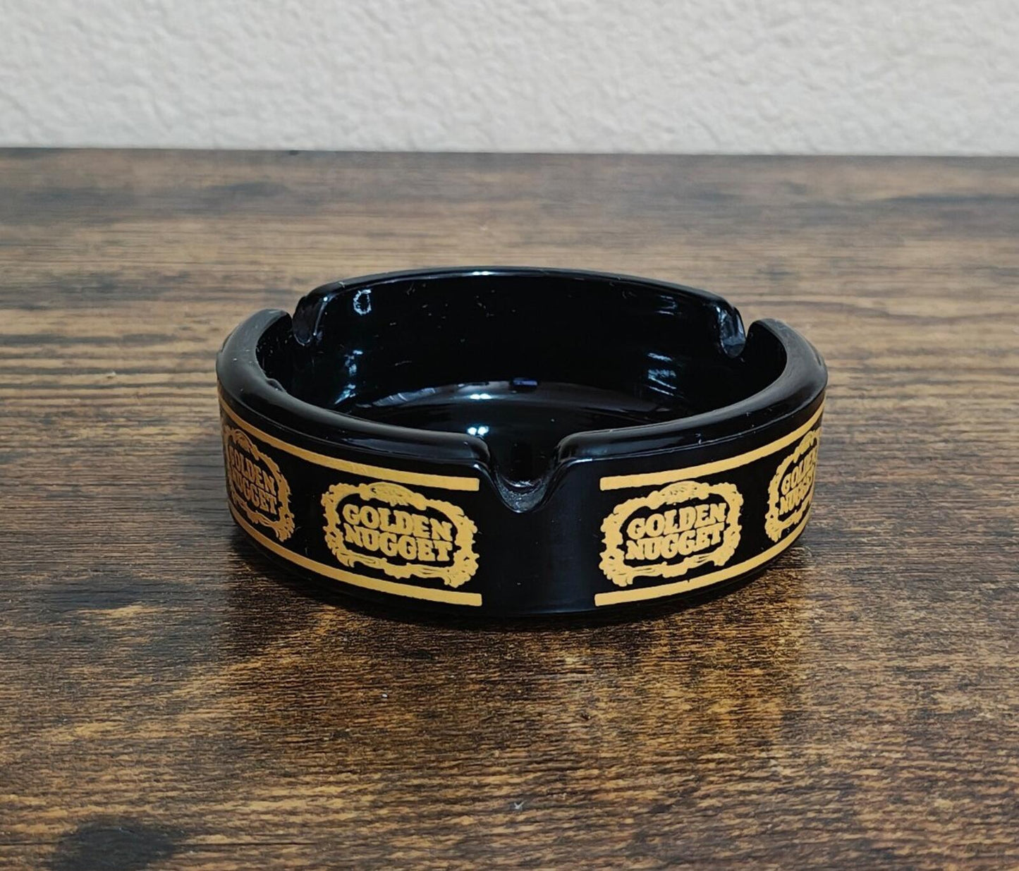 1970s Las Vegas Golden Nugget Hotel and Casino Ceramic Ashtray