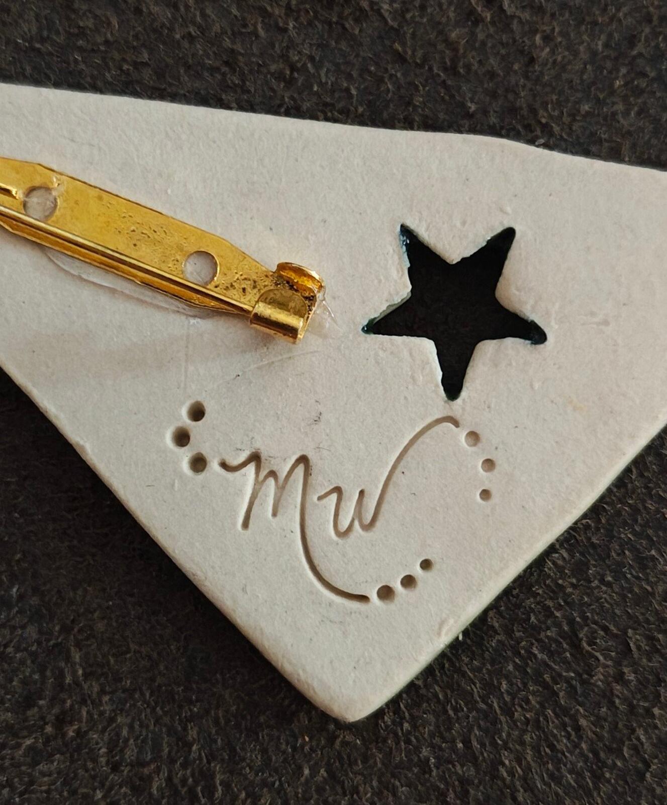 Mary Whitney 36th Annual Green Ceramic Star Festival Pin