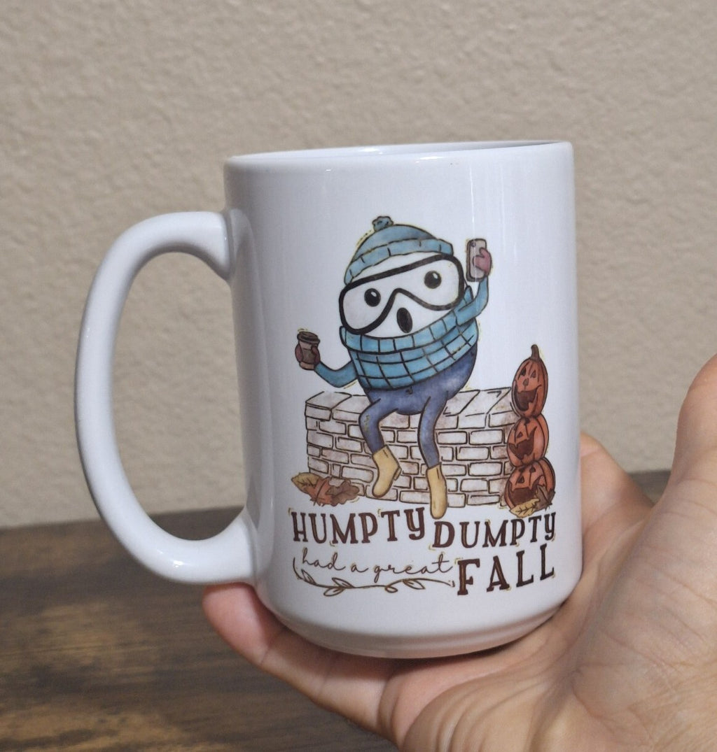 Humpty Dumpty Had A Great Fall Ceramic Mug