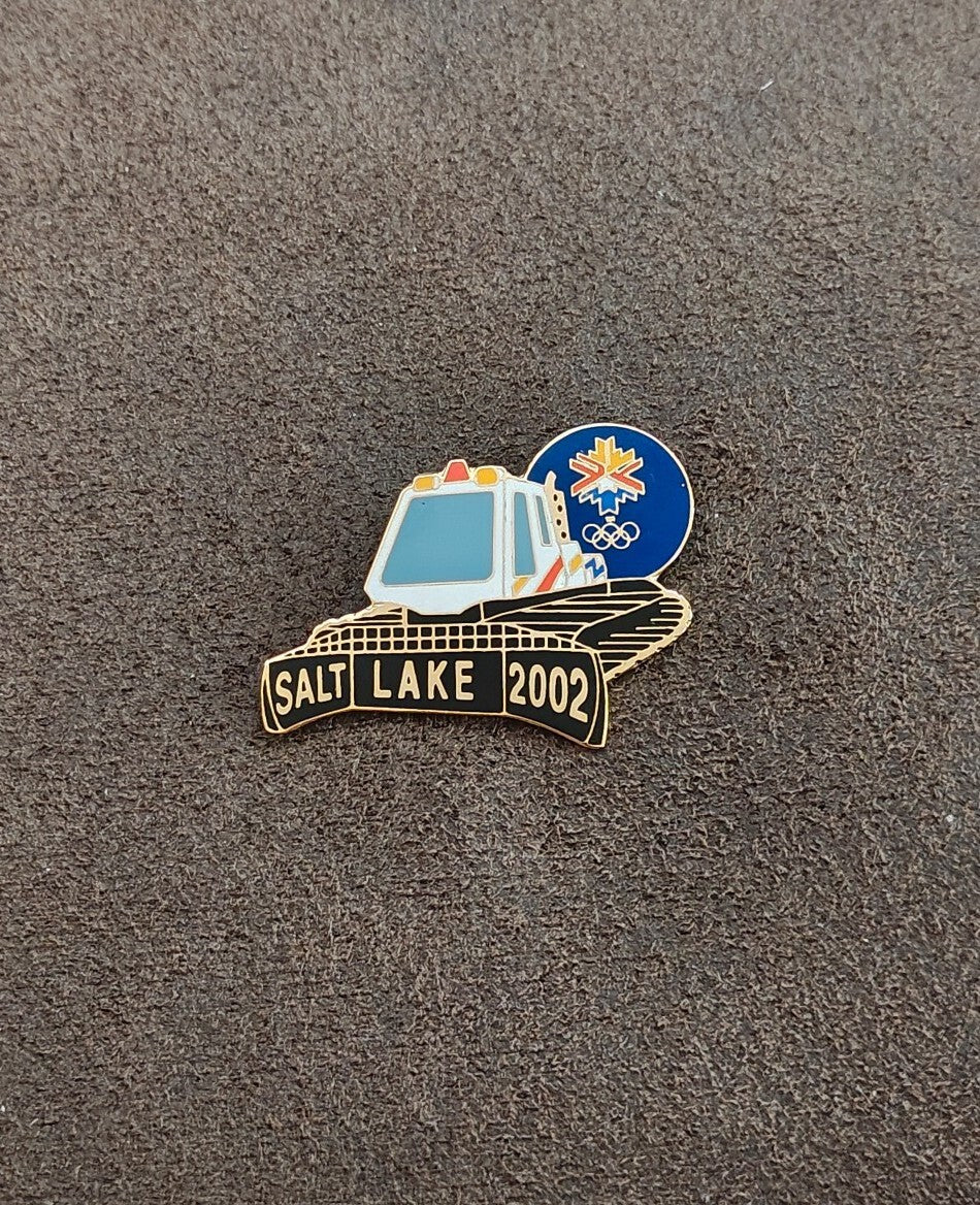 Salt Lake 2002 Winter Olympic Games Trail Groomer Pin