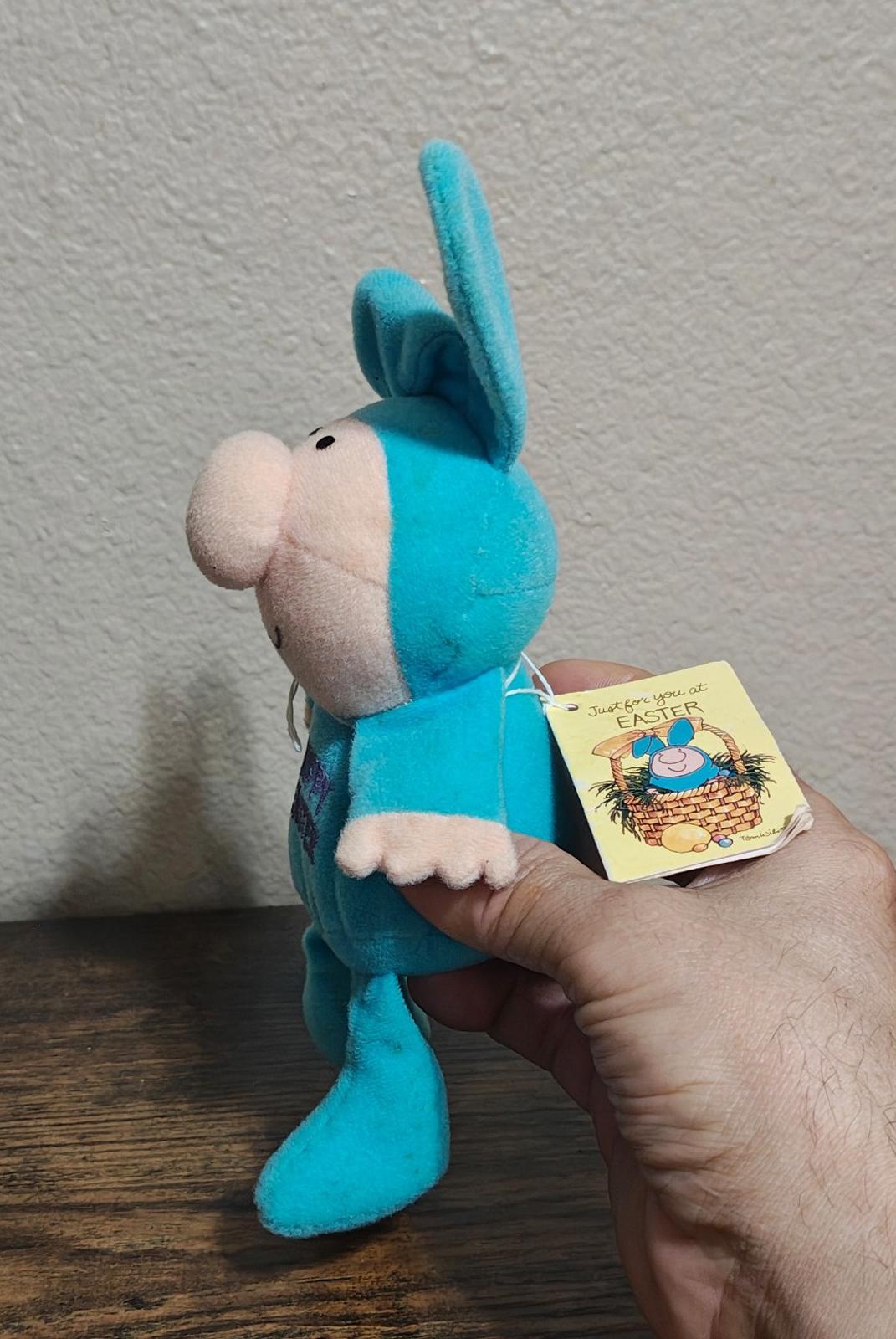 1982 Vintage "Hoppy Easter" 7" Easter Ziggy Plush