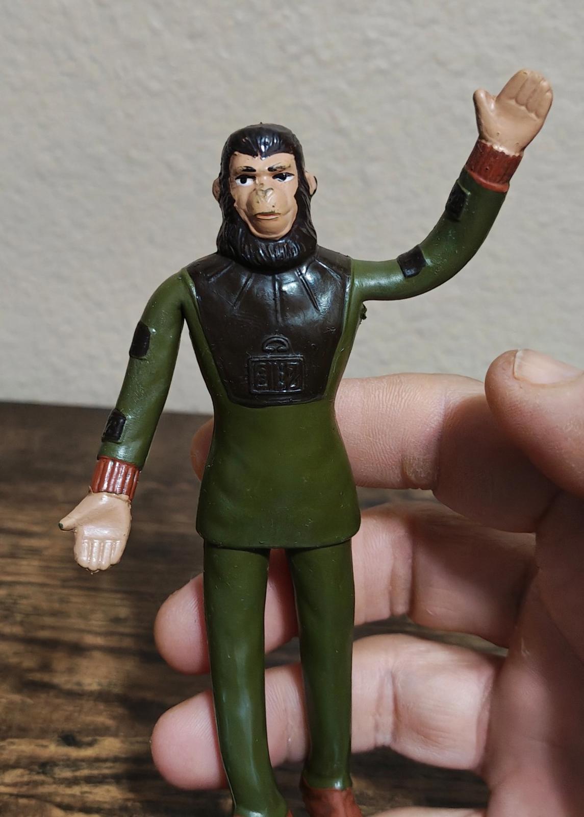 1967 Collectible Mego Planet of the Apes Bend N Flex Cornelius 5" Rubber Figure