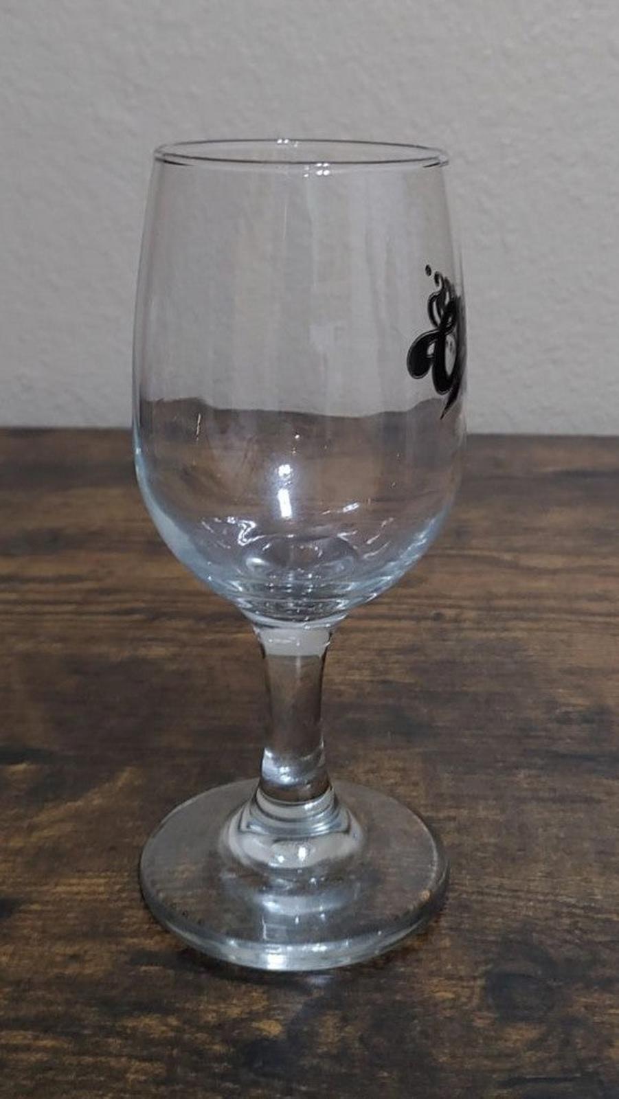 1990's Cheers Boston TV Show Wine Glass