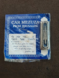 1980s Car Mezuza Pewter Souvenir