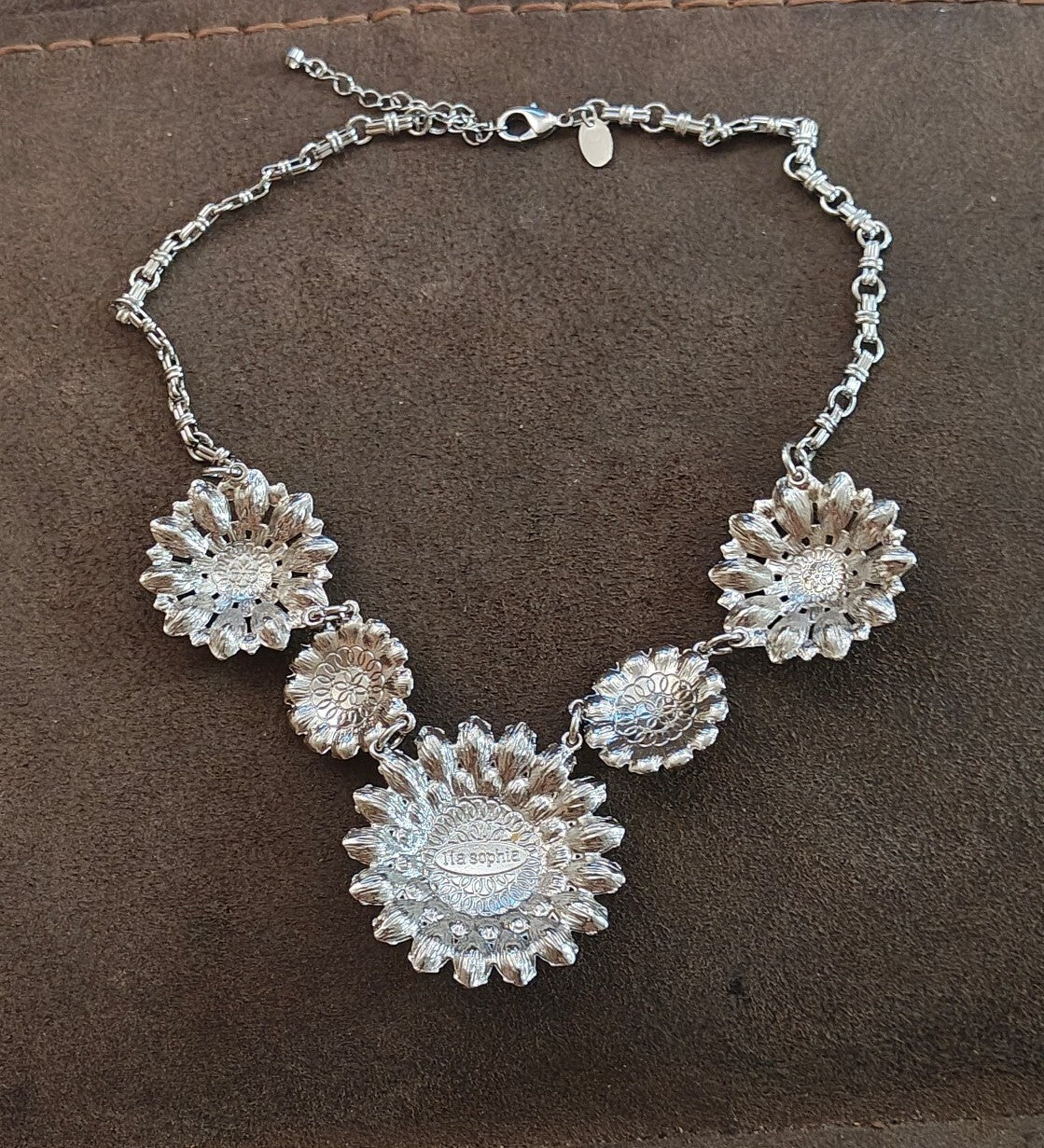 Retired Lia Sophia "Christina's Joy" Statement Necklace
