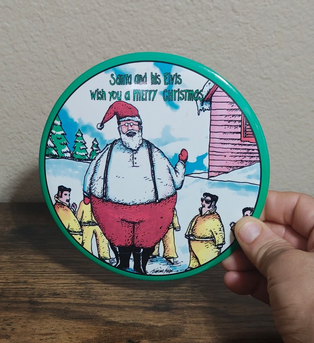 1980s Santa Without a Cause Design Pin