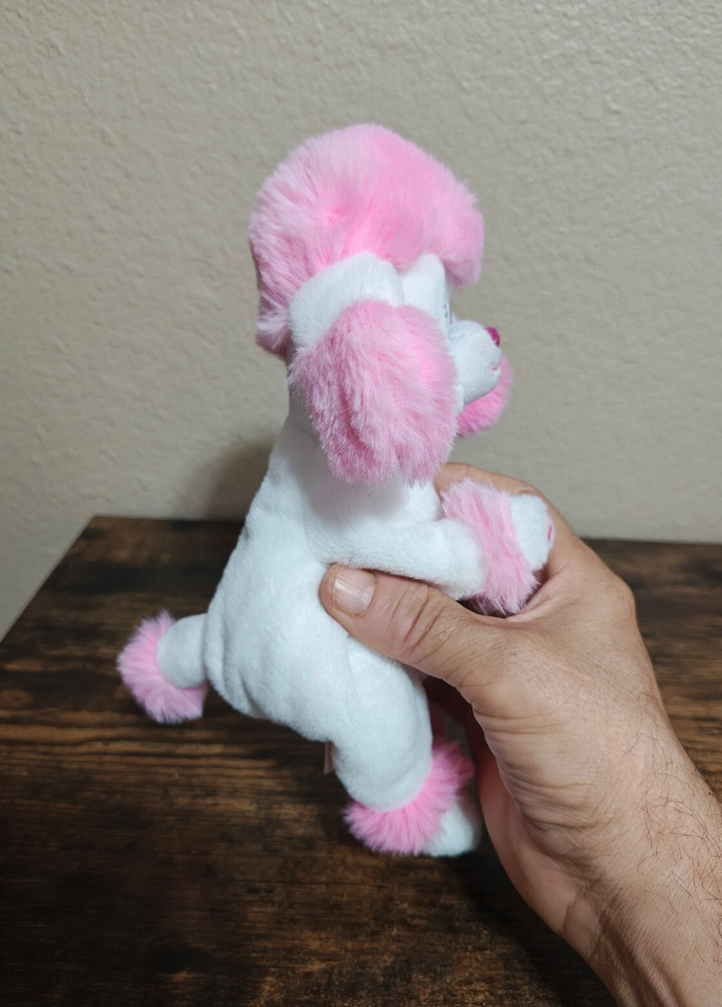 Ty Beanie Bellies Heartly the Pink Poodle Valentine’s Day Edition Soft  Plush