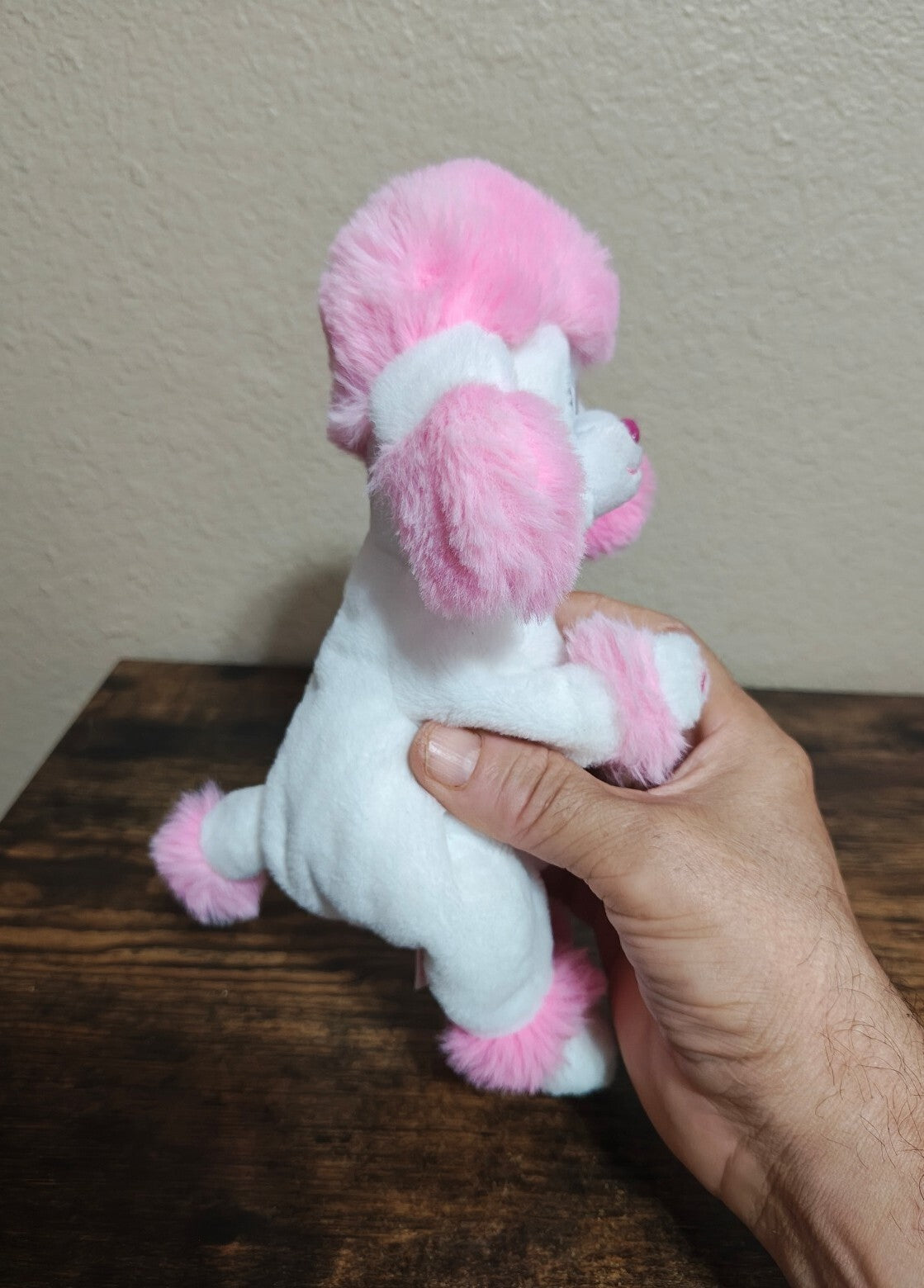 Ty Beanie Bellies Heartly the Pink Poodle Valentine’s Day Edition Soft  Plush