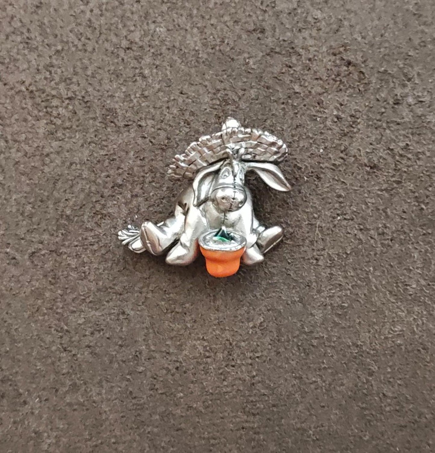 2000 Disney Eeyore Pewter Enamel Pin
