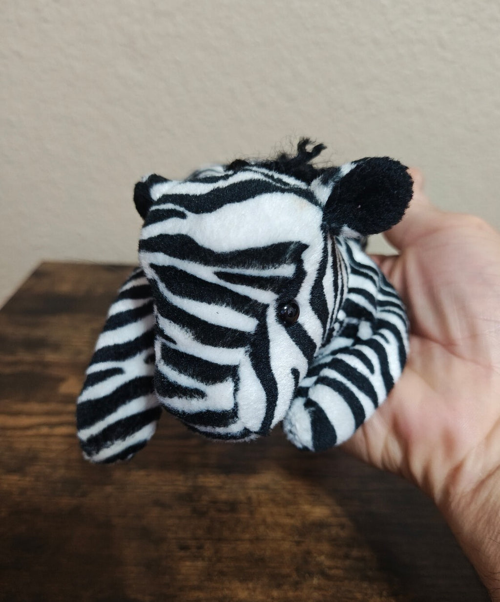 1995 Ty Beanie Baby Ziggy the Zebra Plush