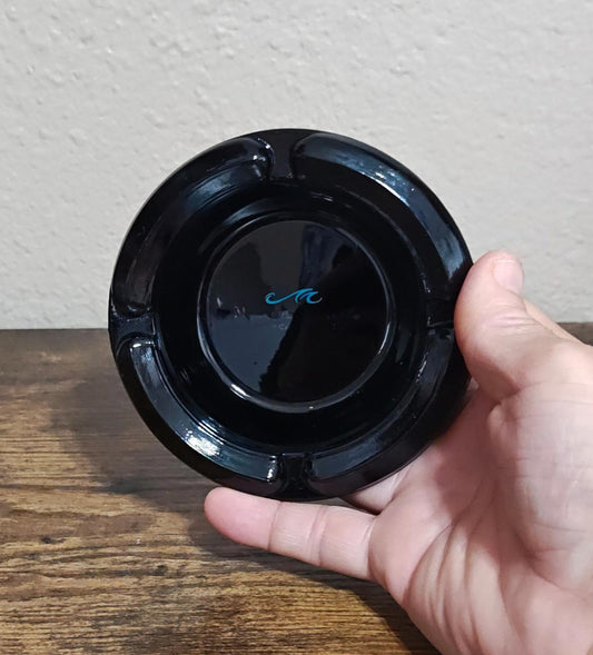1990s Mandalay Bay Resort & Casino Las Vegas Black Ashtray