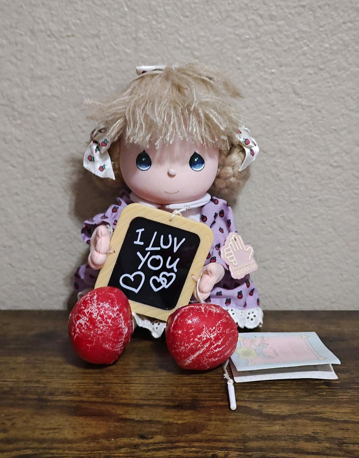 1987 Precious Moments Friendship Line Series Girl Doll Plush