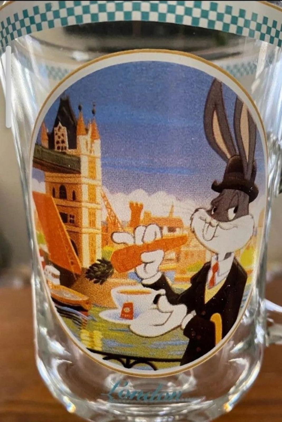90's Bugs Bunny Irish Coffee Checkered Mug