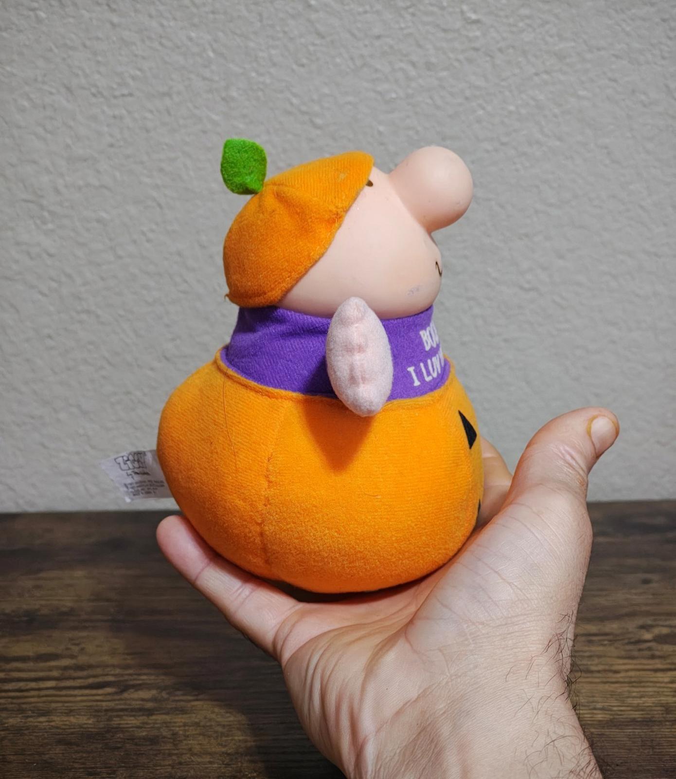 1989 Vintage " Boo I Love You" 7" Halloween Ziggy Plush
