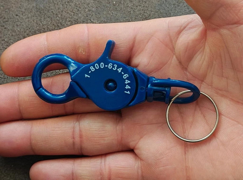 1990s Vintage Imperial Palace Las Vegas Biloxi Casinos Keychain