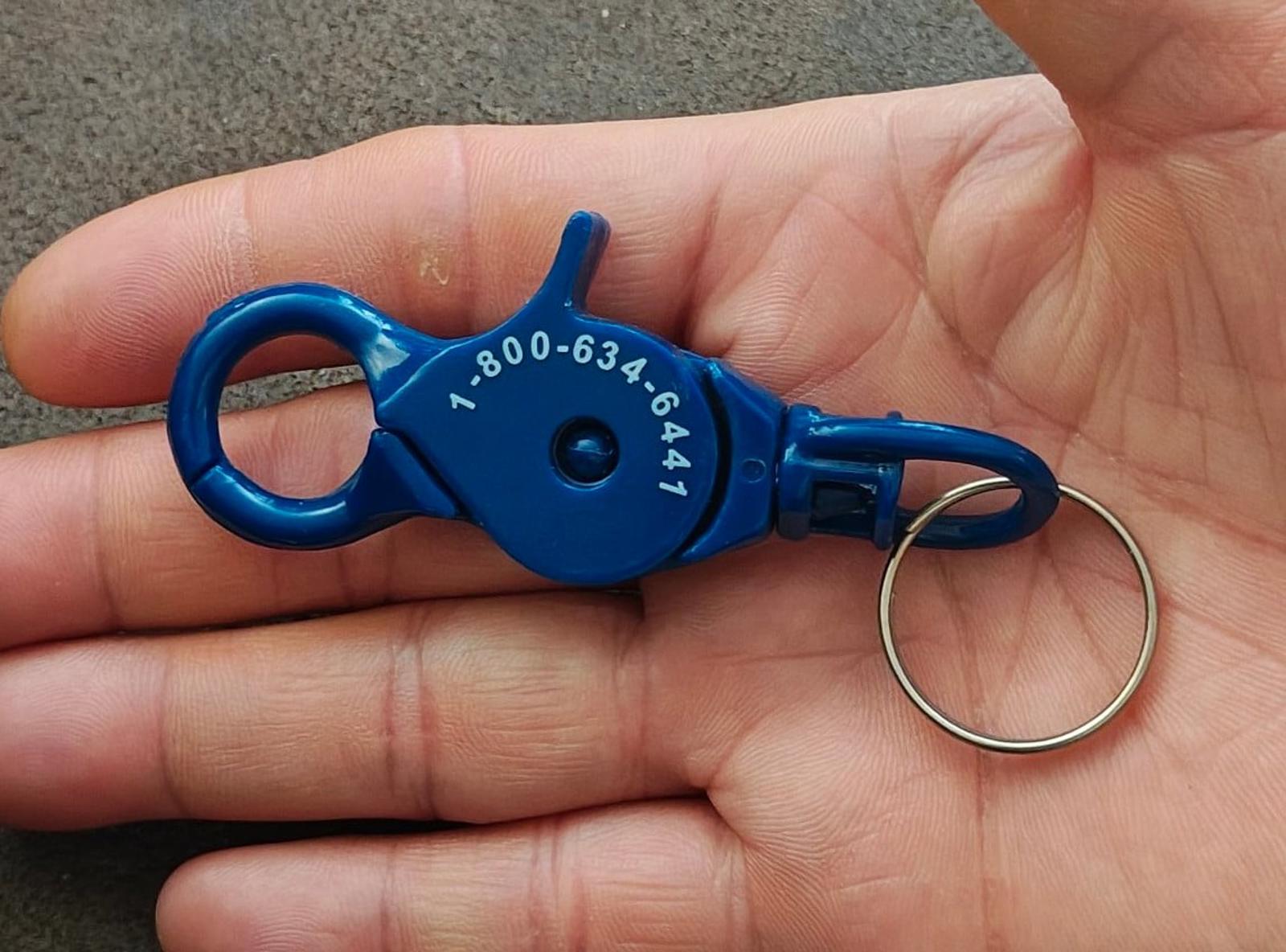 1990s Vintage Imperial Palace Las Vegas Biloxi Casinos Keychain