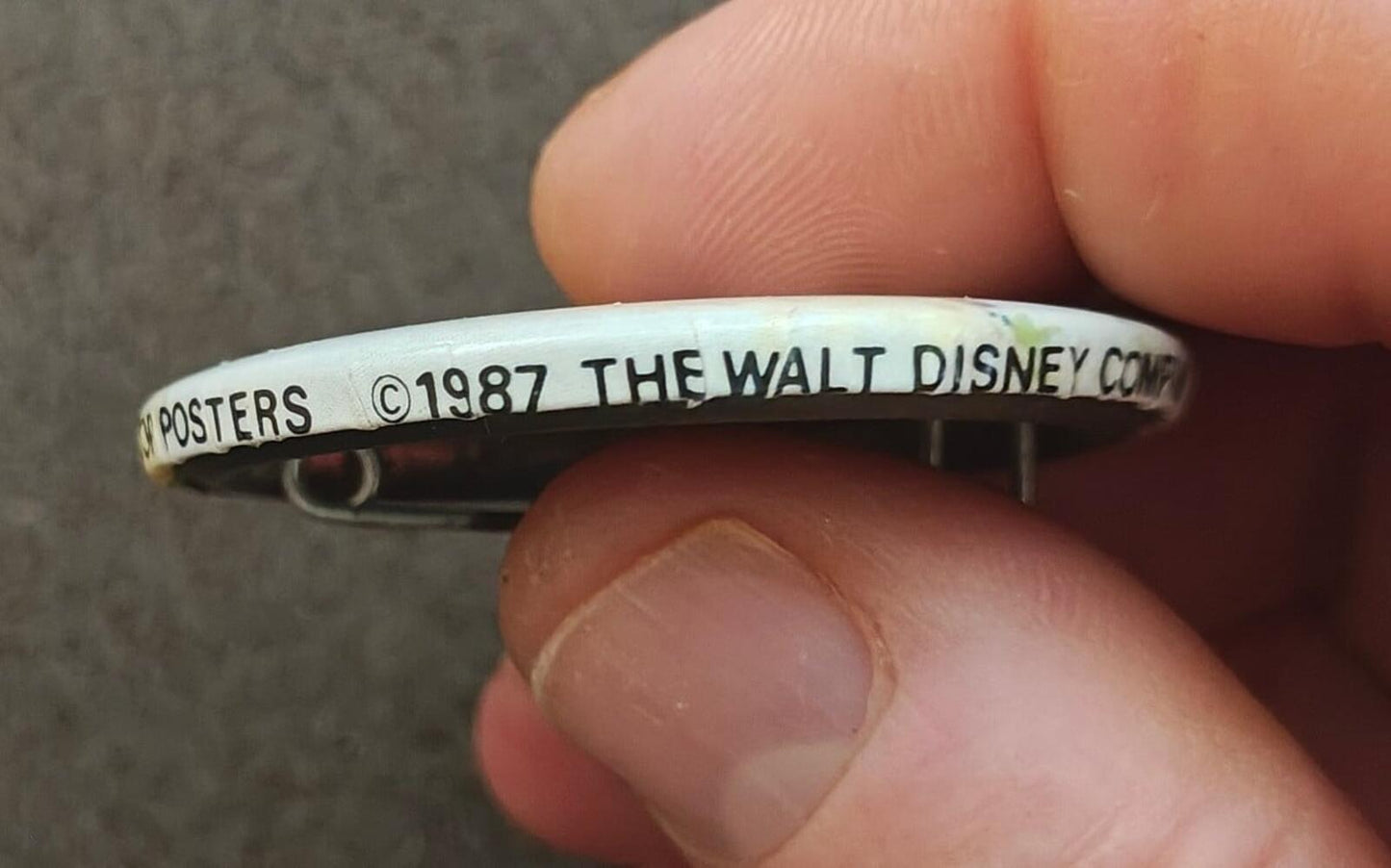 1987 Walt Disney "Take A Hike" Goofy Pinback/Pinbutton