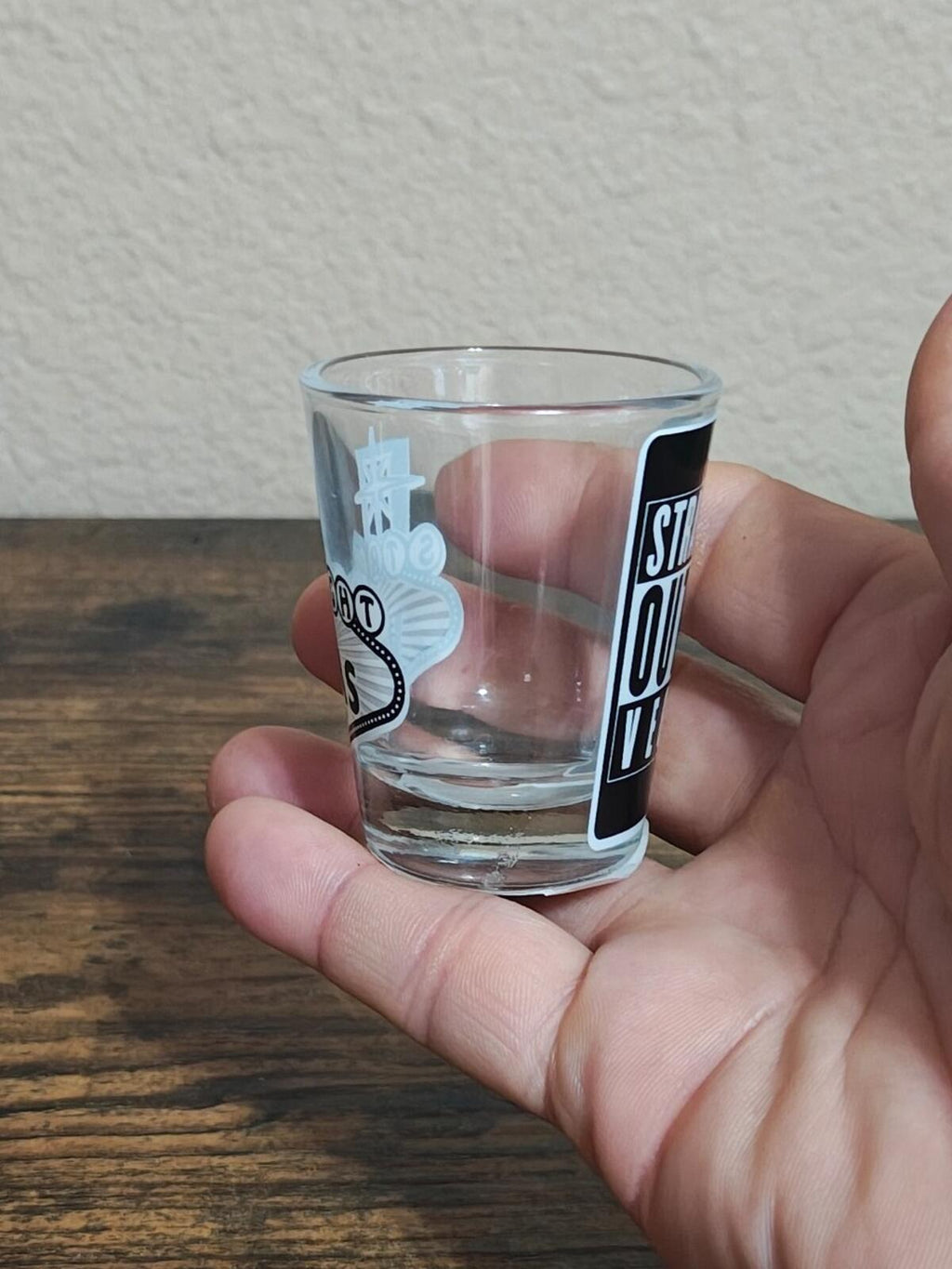 Straight Outta Vegas Shot Glass