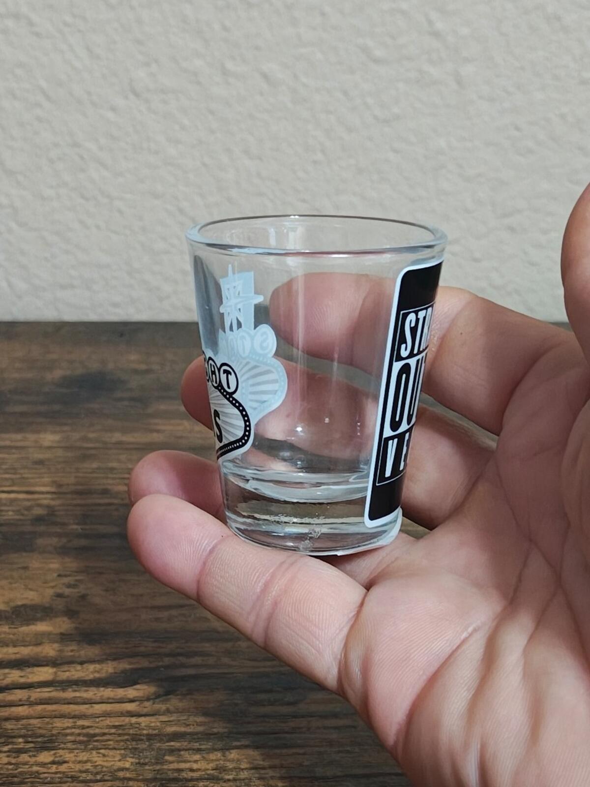 Straight Outta Vegas Shot Glass