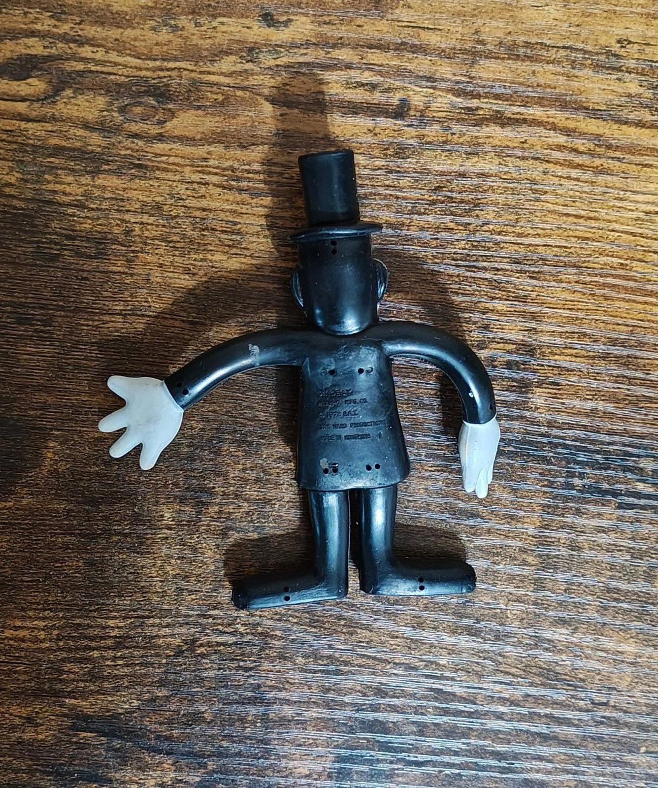 1972 Collectible Wham-o Snidely Whiplash Fun Flex Bendable Figure