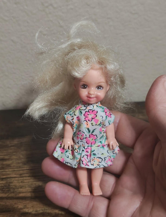 1996 Totsy Brand Mini Girl Doll