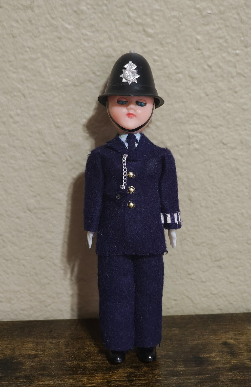 1950s/60s British Police Officer Sleepy Eyes Doll