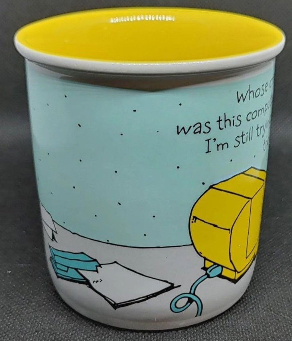 1990's American Greetings Funny Crazy Computer Master Coffee Mug