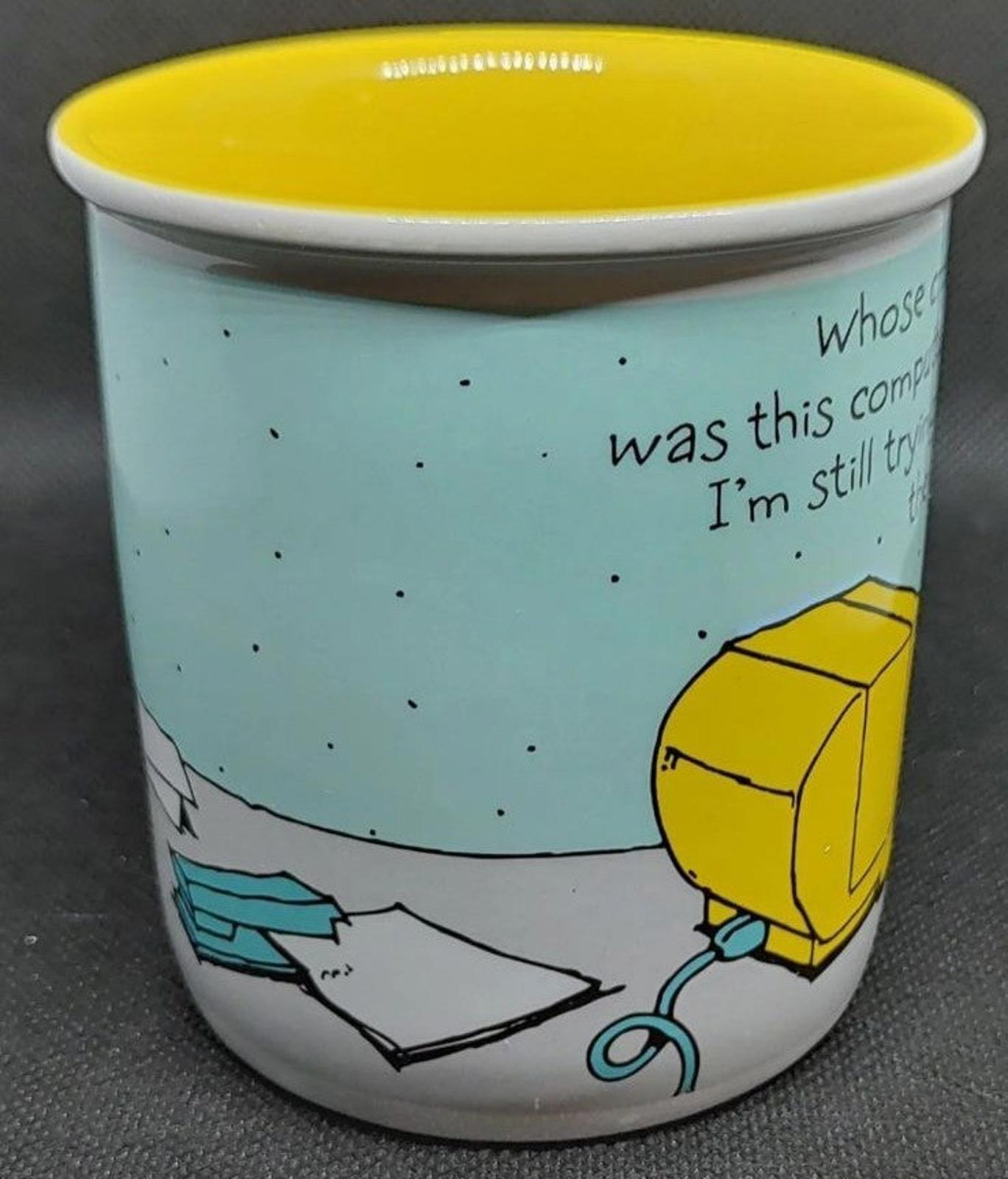 1990's American Greetings Funny Crazy Computer Master Coffee Mug