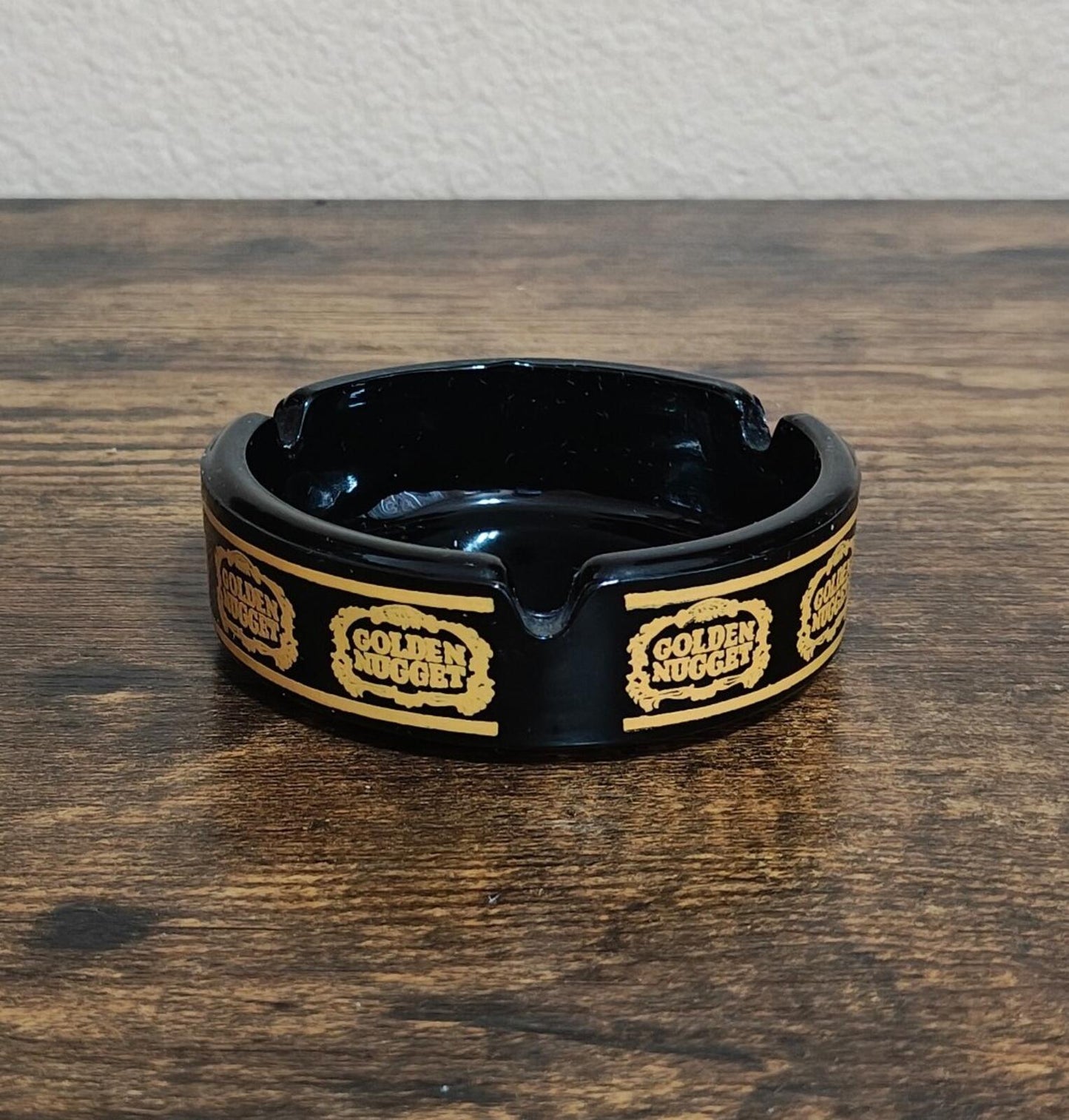 1970s Las Vegas Golden Nugget Hotel and Casino Ceramic Ashtray