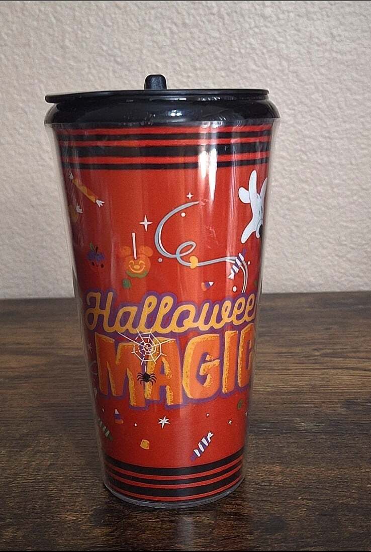 Disney Pluto's Pumpkin Pursuit Minnie Mouse & Figaro Halloween Magic Tumbler - Trinketmania