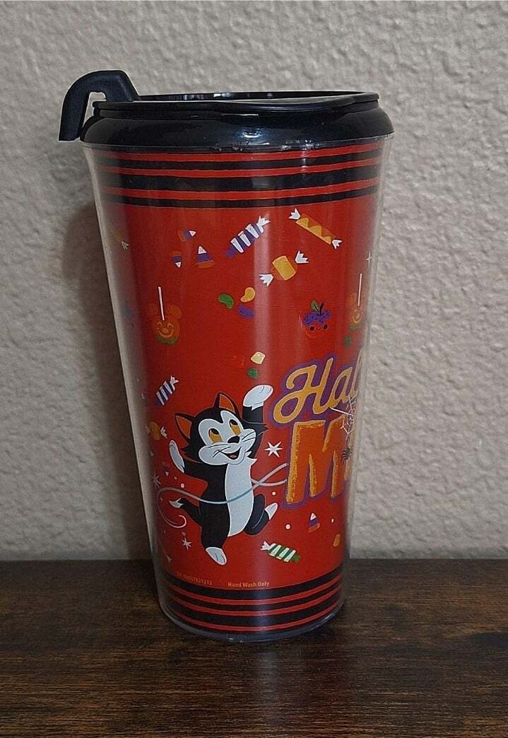 Disney Pluto's Pumpkin Pursuit Minnie Mouse & Figaro Halloween Magic Tumbler - Trinketmania