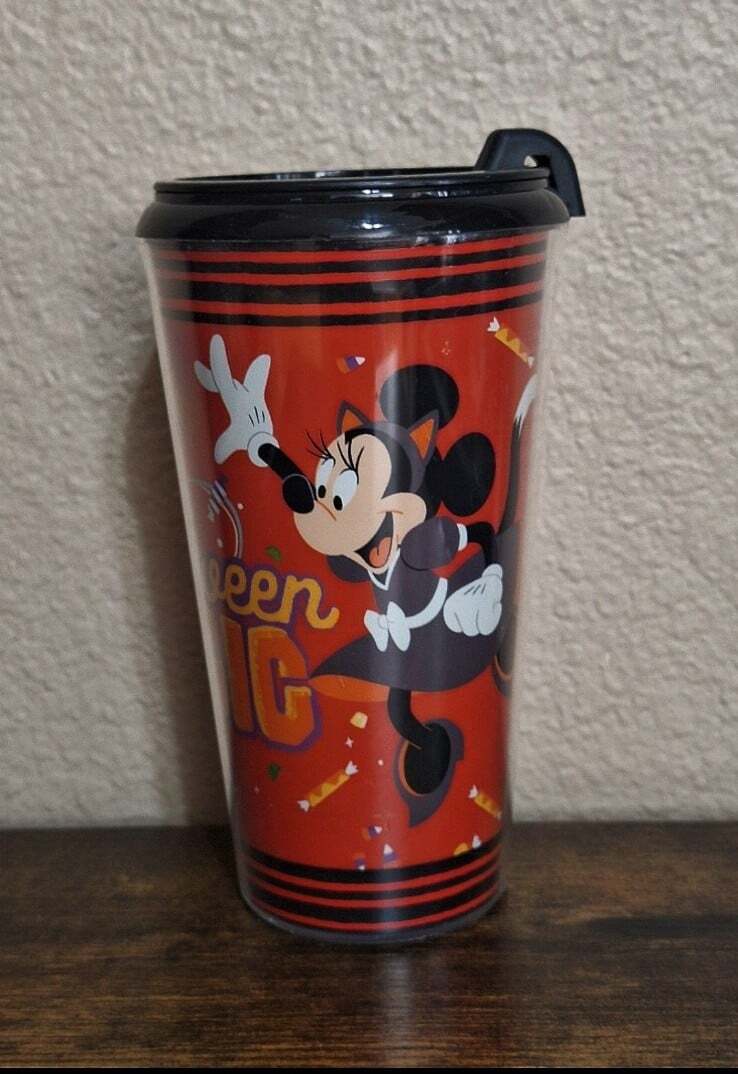 Disney Pluto's Pumpkin Pursuit Minnie Mouse & Figaro Halloween Magic Tumbler - Trinketmania