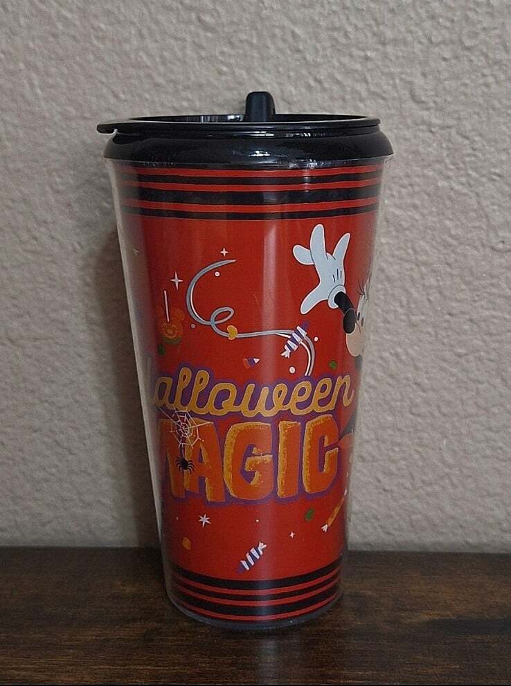 Disney Pluto's Pumpkin Pursuit Minnie Mouse & Figaro Halloween Magic Tumbler - Trinketmania