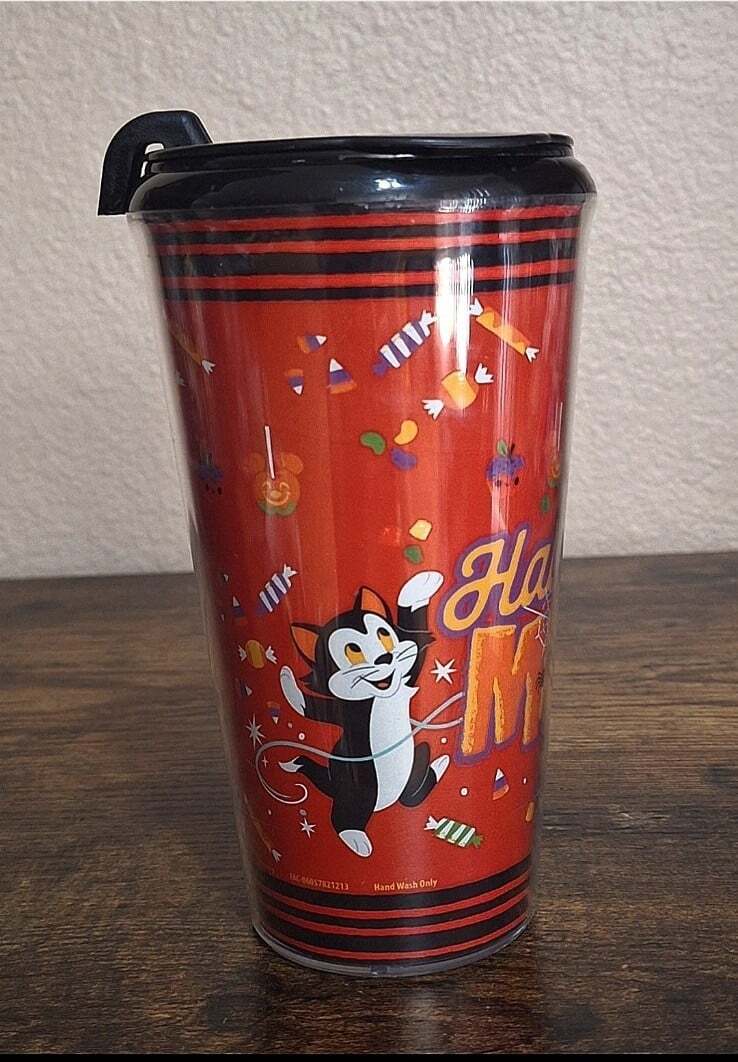 Disney Pluto's Pumpkin Pursuit Minnie Mouse & Figaro Halloween Magic Tumbler - Trinketmania