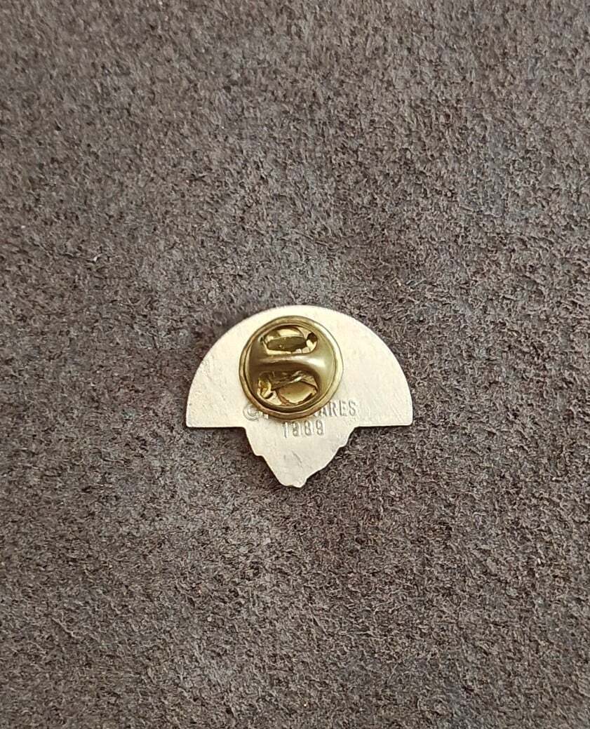 1989 Counselor Your Future Gold Tone Enamel Teacher Pin