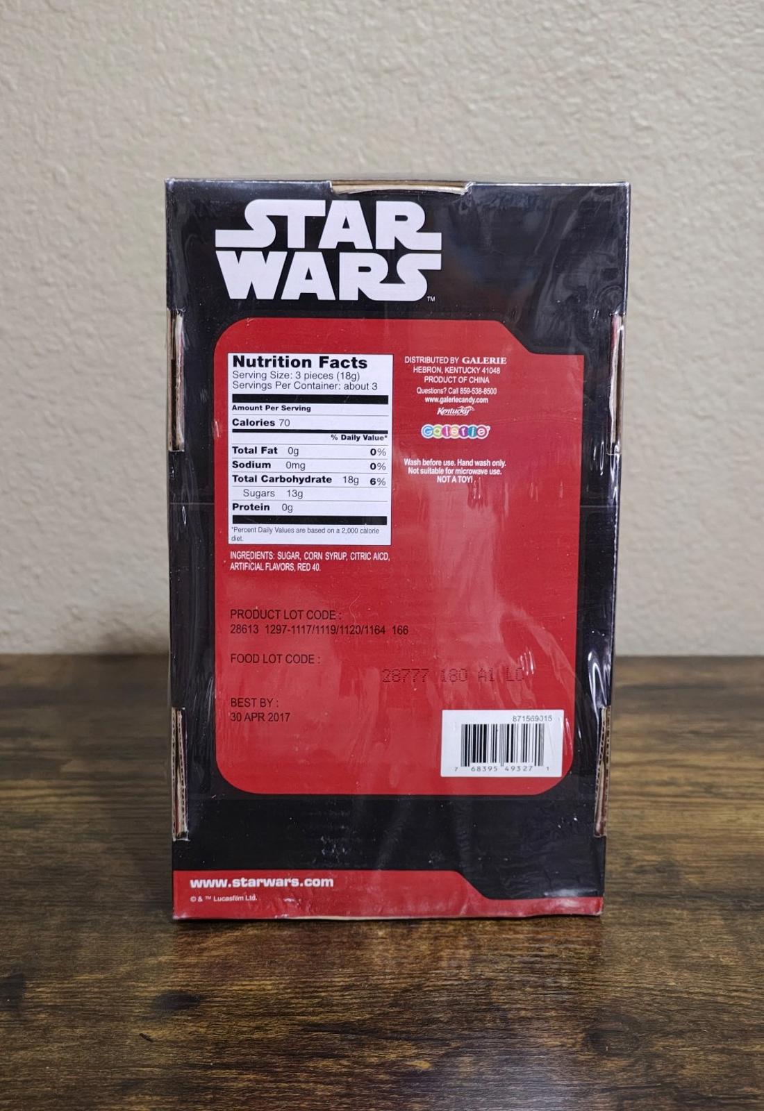 Star Wars Stormtrooper Ceramic Goblet Cup With Cherry Candy