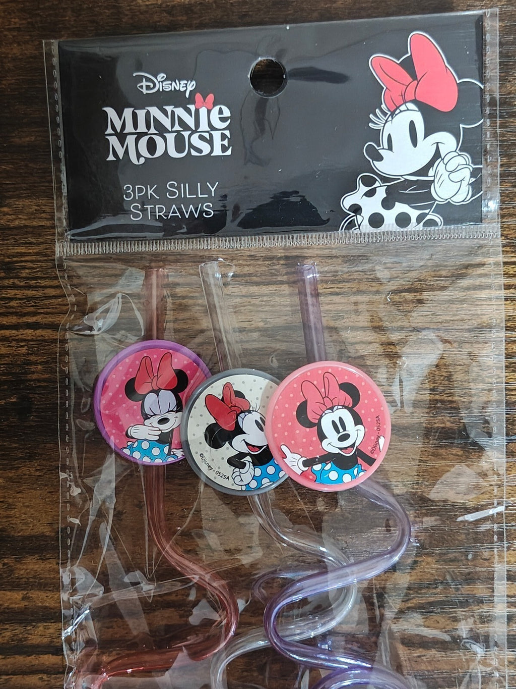 9 Straws Minnie, Mickey & Winnie Silly Straws