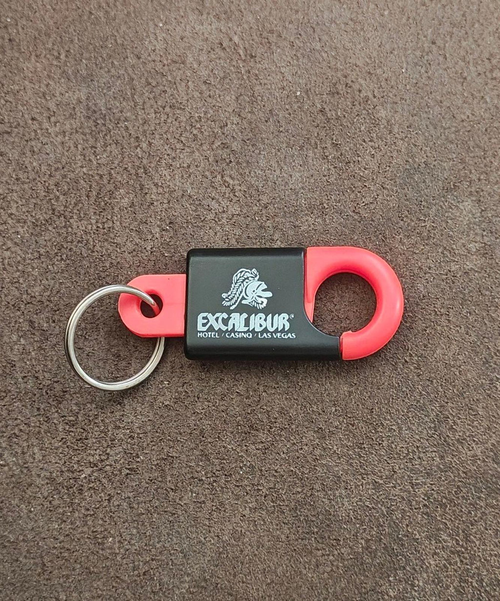 1990s Vintage Excalibur Hotel & Casino Las Vegas Keychain