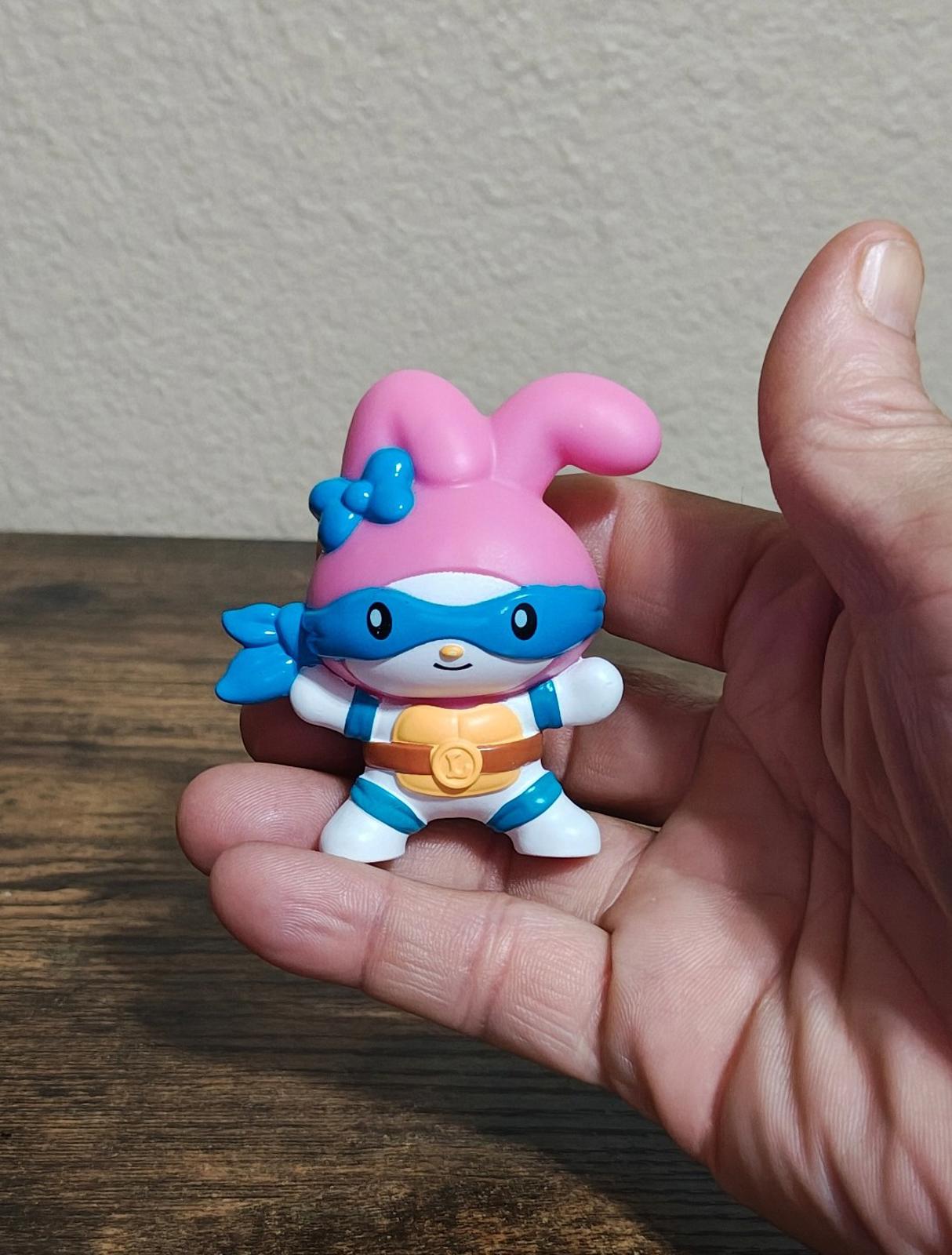 2025 Sanrio My Melody x Leonardo TMNT Figurines McDonald's Happy Meal Toy