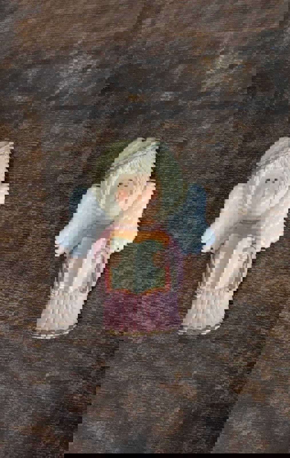 1975 Hallmark Angel Caroling Pin Brooch