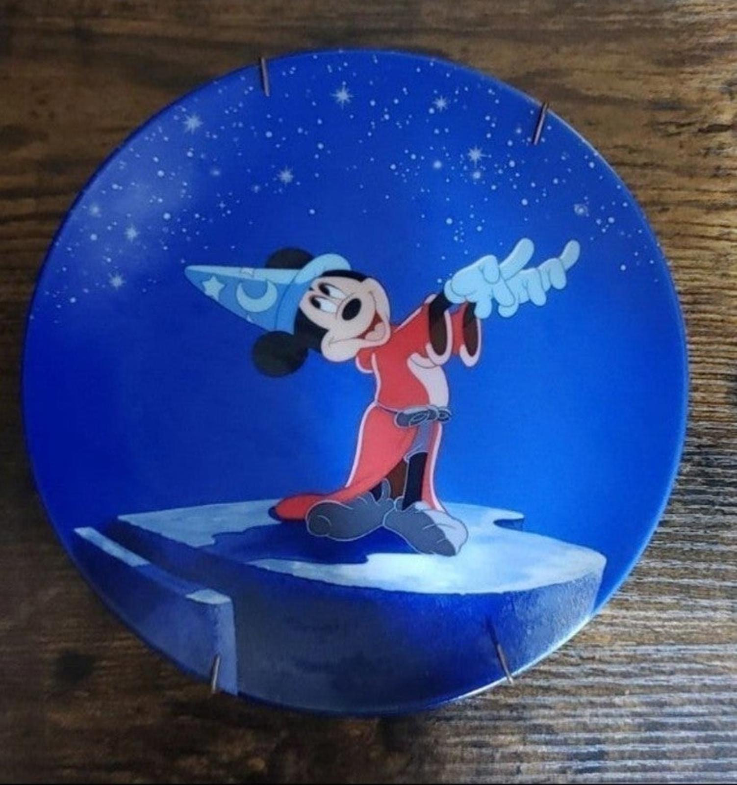 1990's Fantasia The Sorcerer's Apprentice 50th Anniversary Decorative Plate