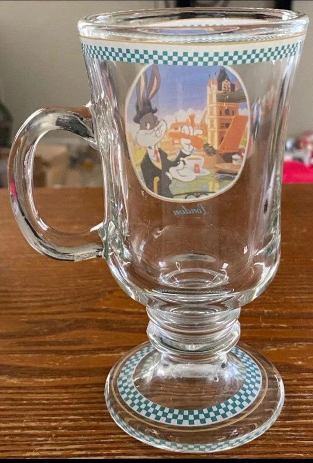90's Bugs Bunny Irish Coffee Checkered Mug