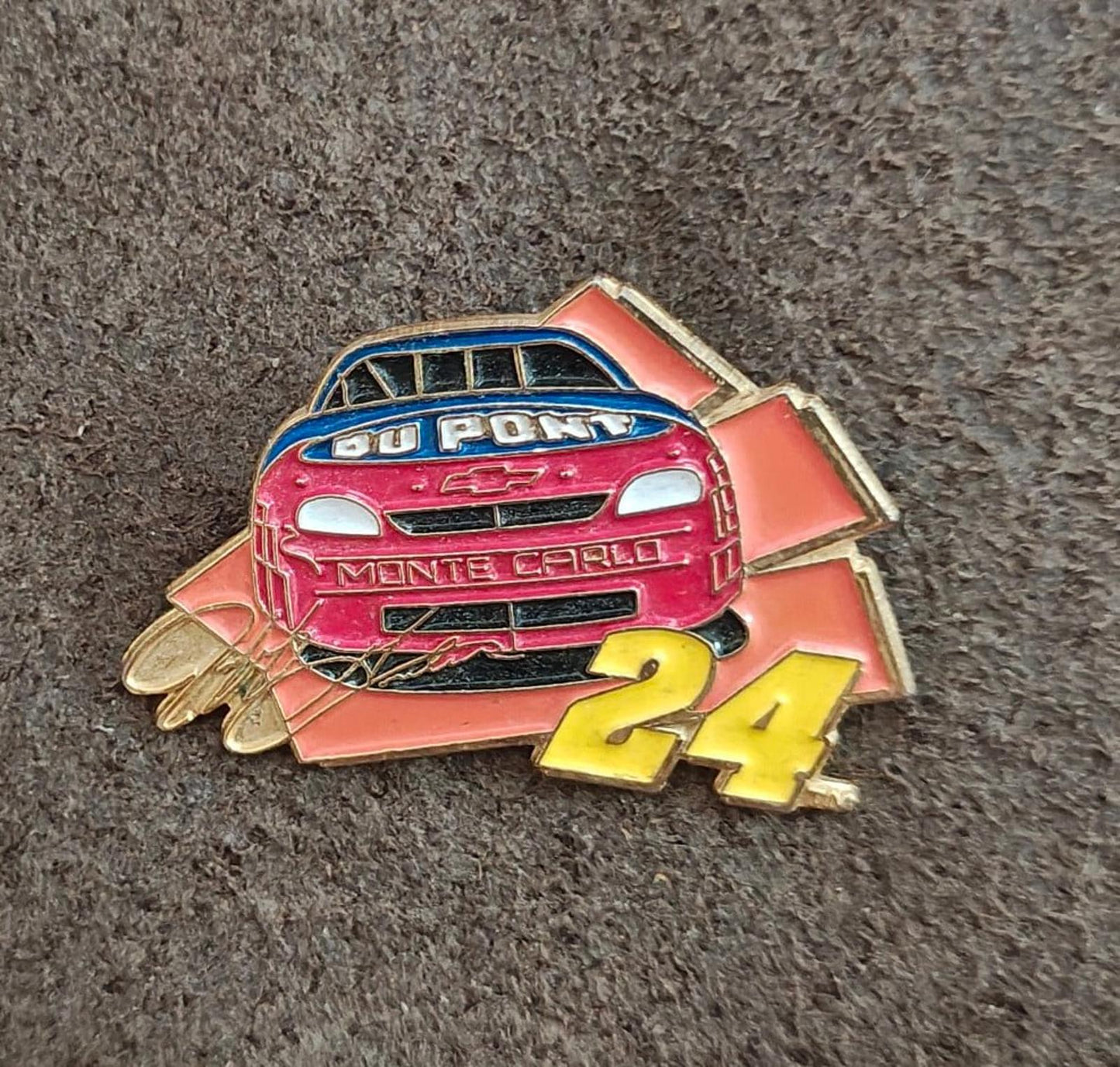 1993 Jeff Gordon #24 DuPont Monte Carlo NASCAR Race Car Pin