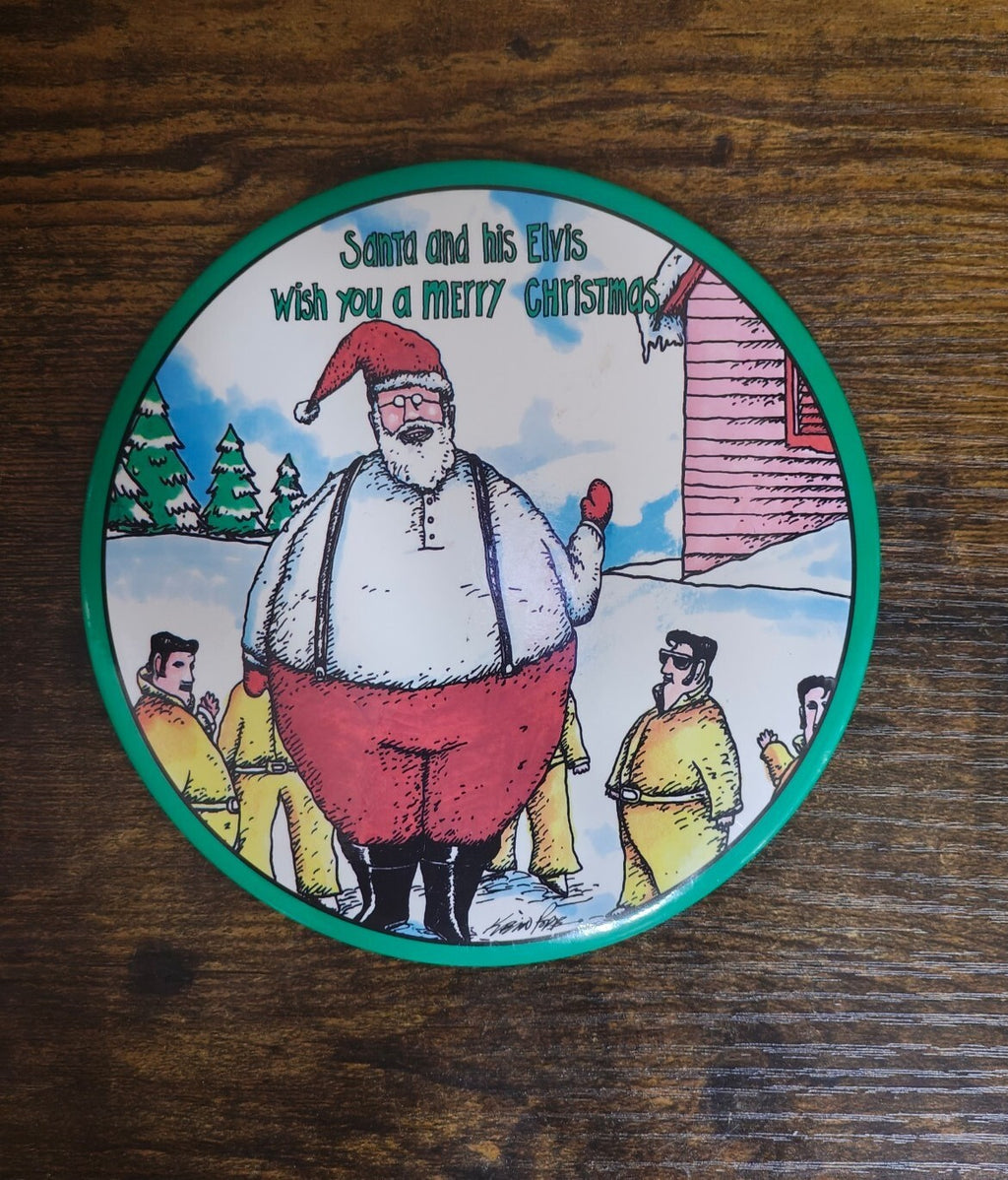 1980s Santa Without a Cause Design Pin
