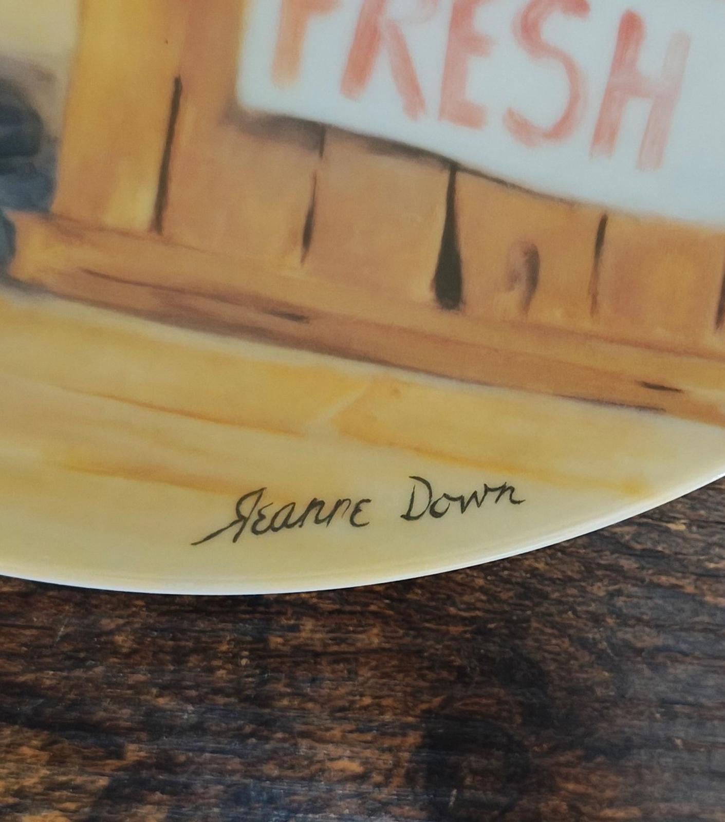 1983 Knowles "Fish Story" from Friends I Remember By Jeanne Downs Plate